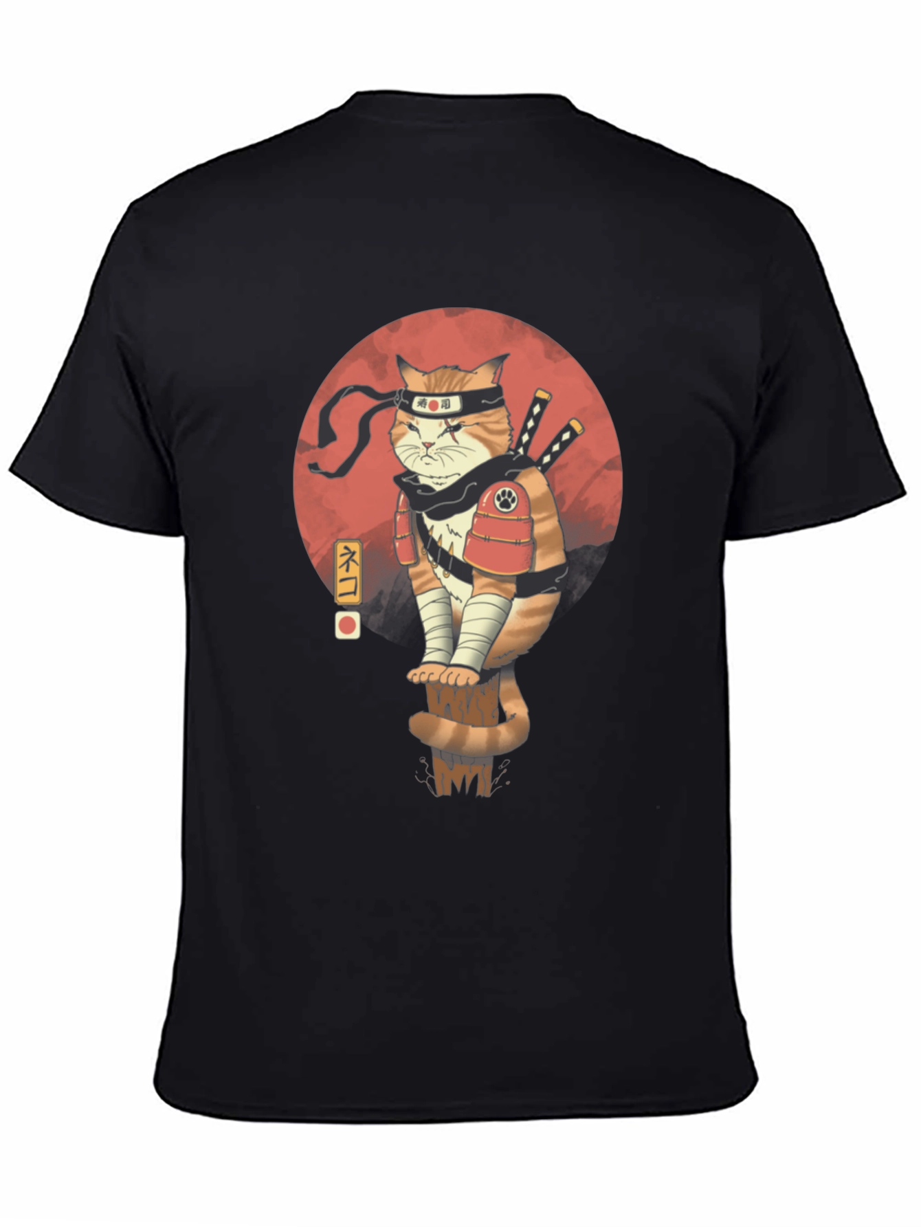 Ninja Cat T-Shirt - Unique Graphic Tee