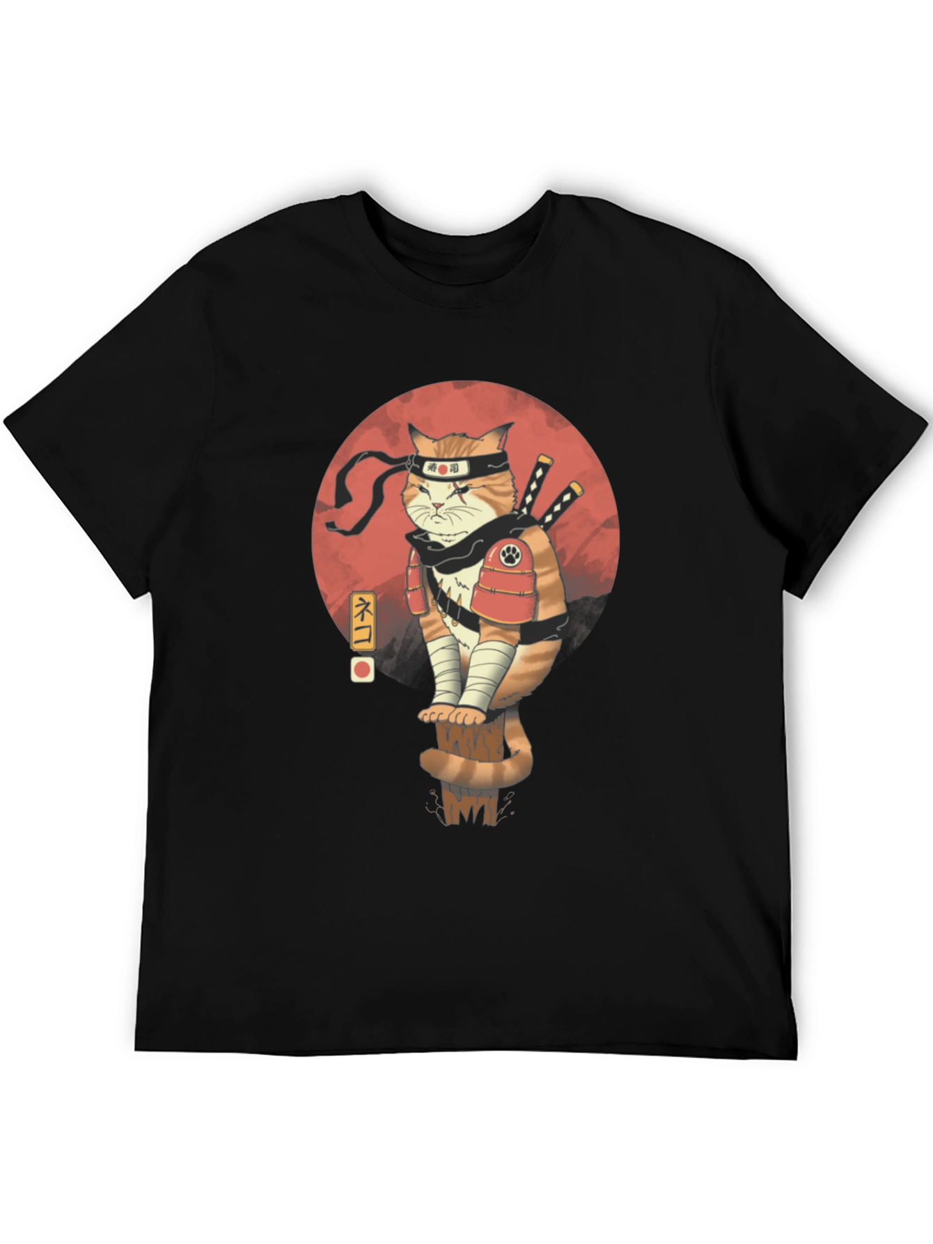 Ninja Cat T-Shirt - Unique Graphic Tee