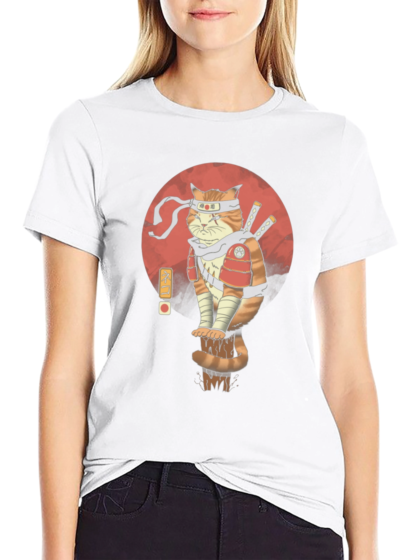 Ninja Cat T-Shirt - Unique Graphic Tee