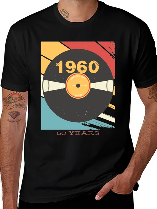 Vintage 1960 60 Years Graphic T-Shirt