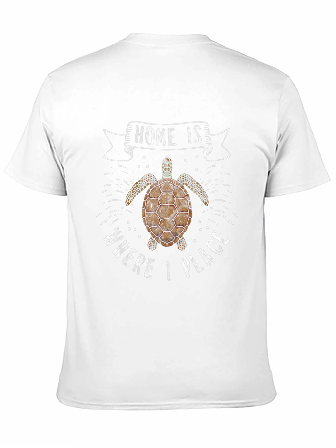 Home is Where I Place My Turtle T-Shirt