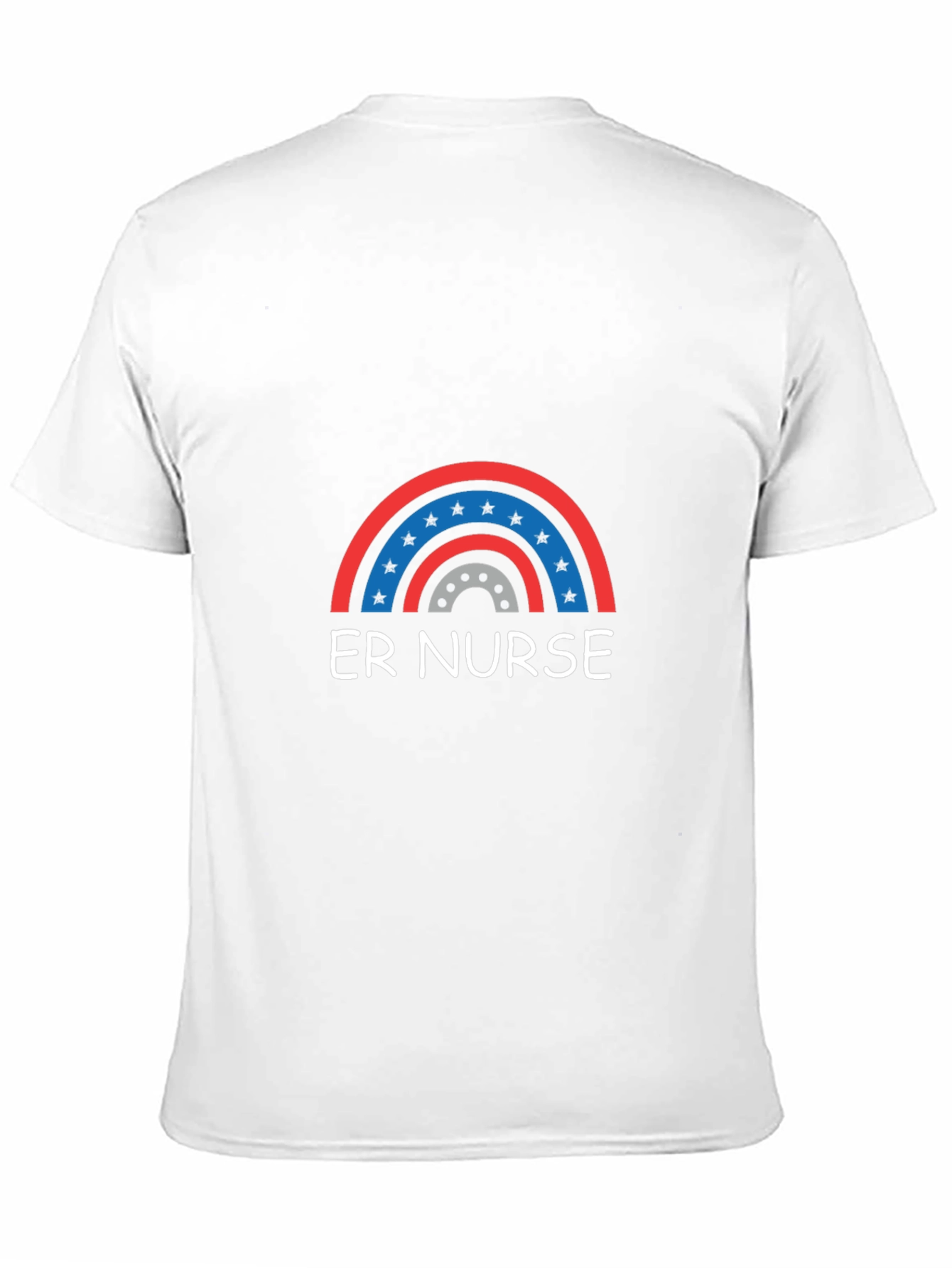 ER Nurse Rainbow T-Shirt - Unisex Cotton Tee