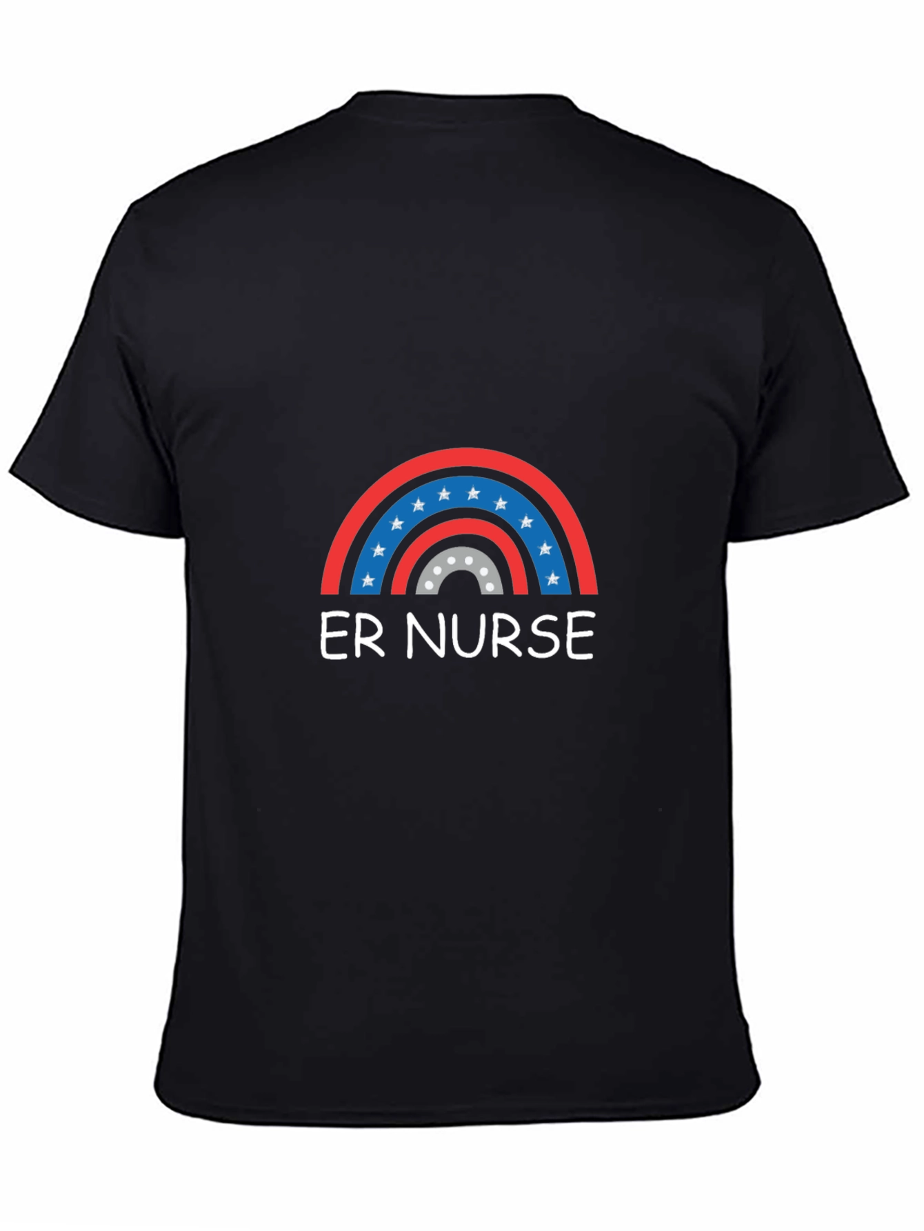 ER Nurse Rainbow T-Shirt - Unisex Cotton Tee