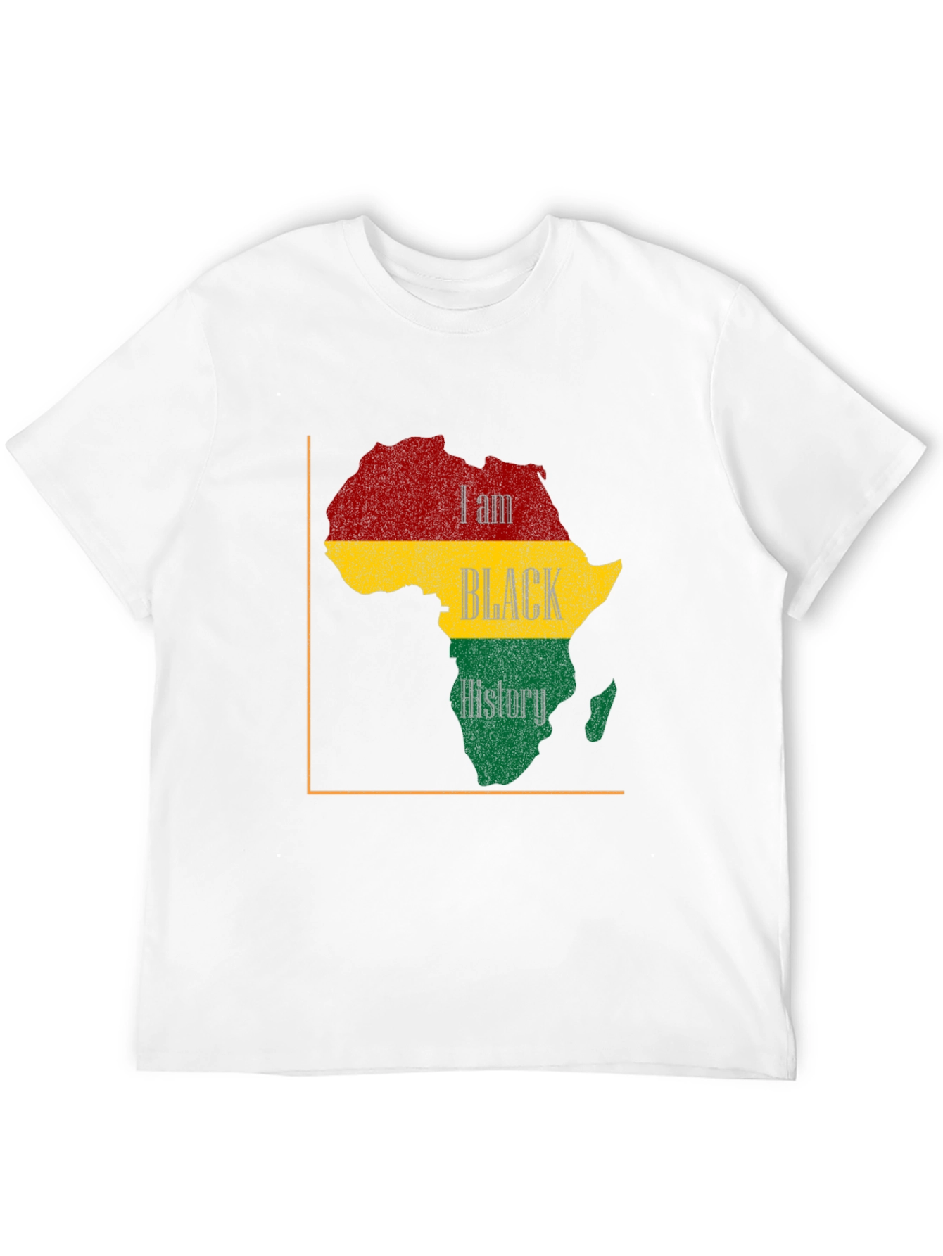 Black History T-Shirt - Africa Map Design