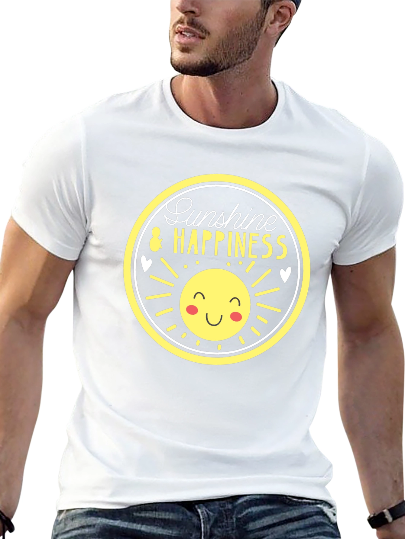 Sunshine & Happiness Graphic T-Shirt