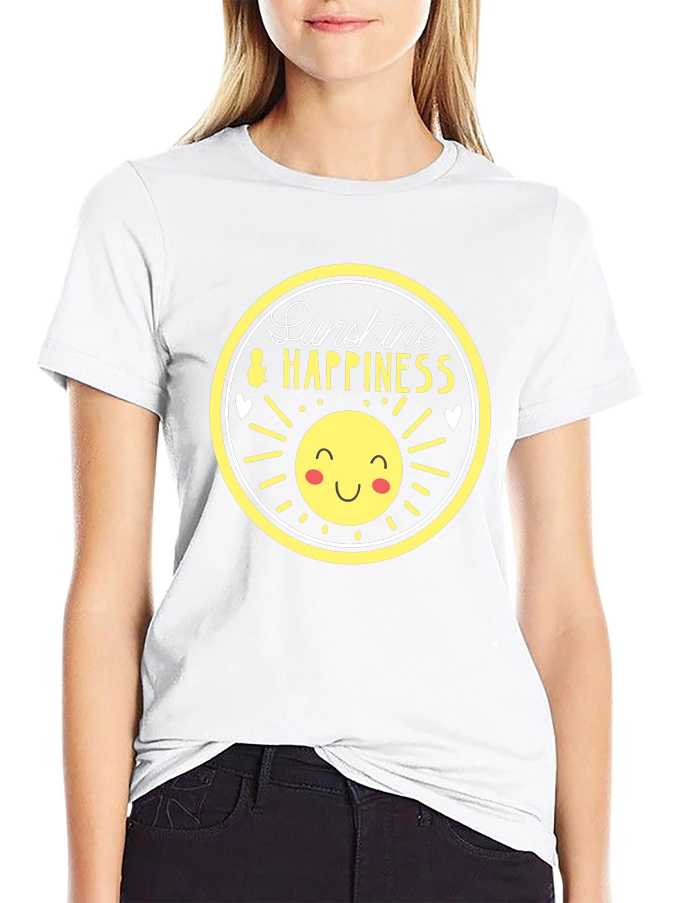 Sunshine & Happiness Graphic T-Shirt