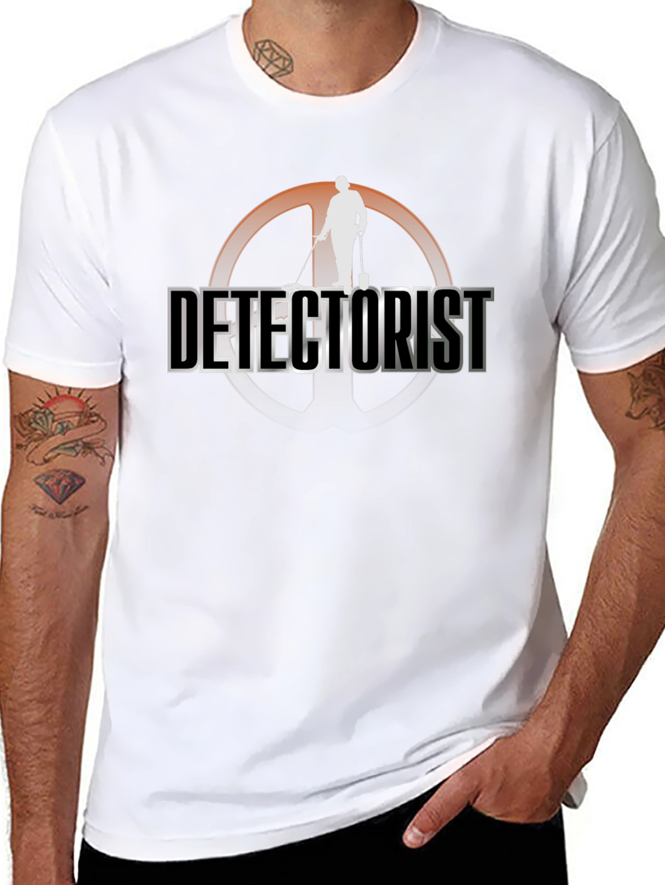 Detectorist T-Shirt: Metal Detecting Hobby Apparel