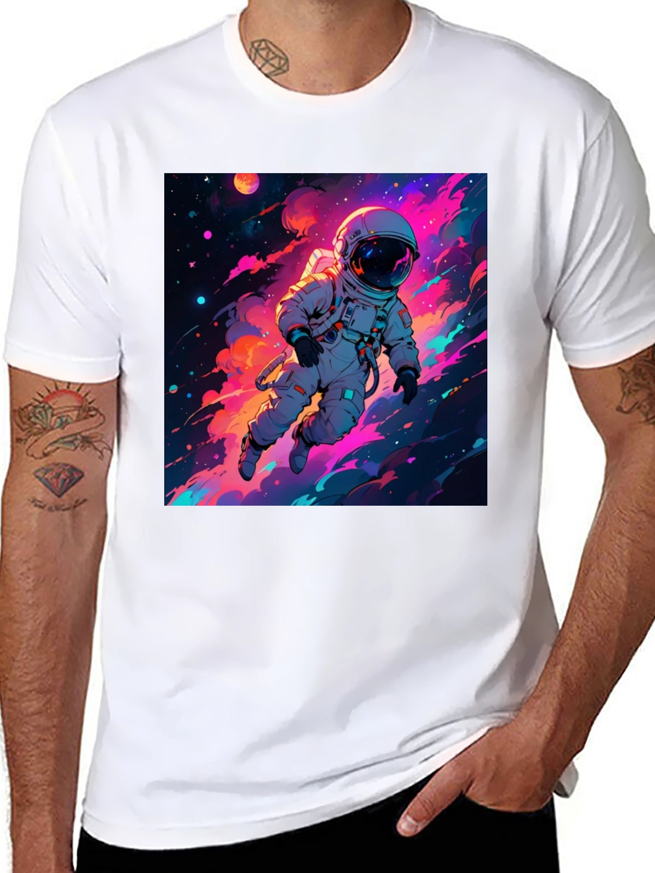 Astronaut Space T-Shirt