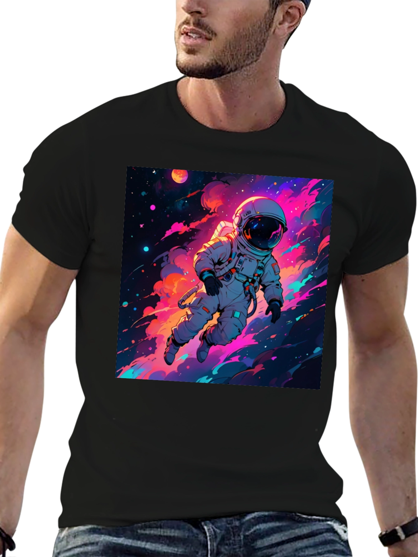 Astronaut Space T-Shirt