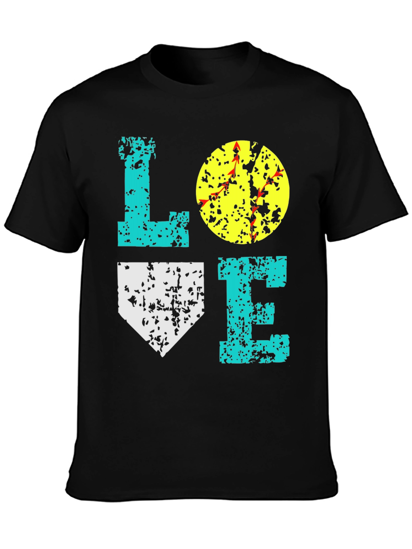 Love Softball Graphic Tee