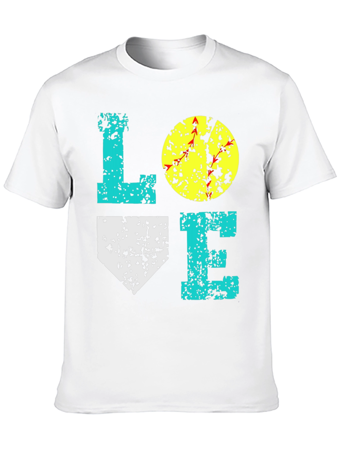 Love Softball Graphic Tee