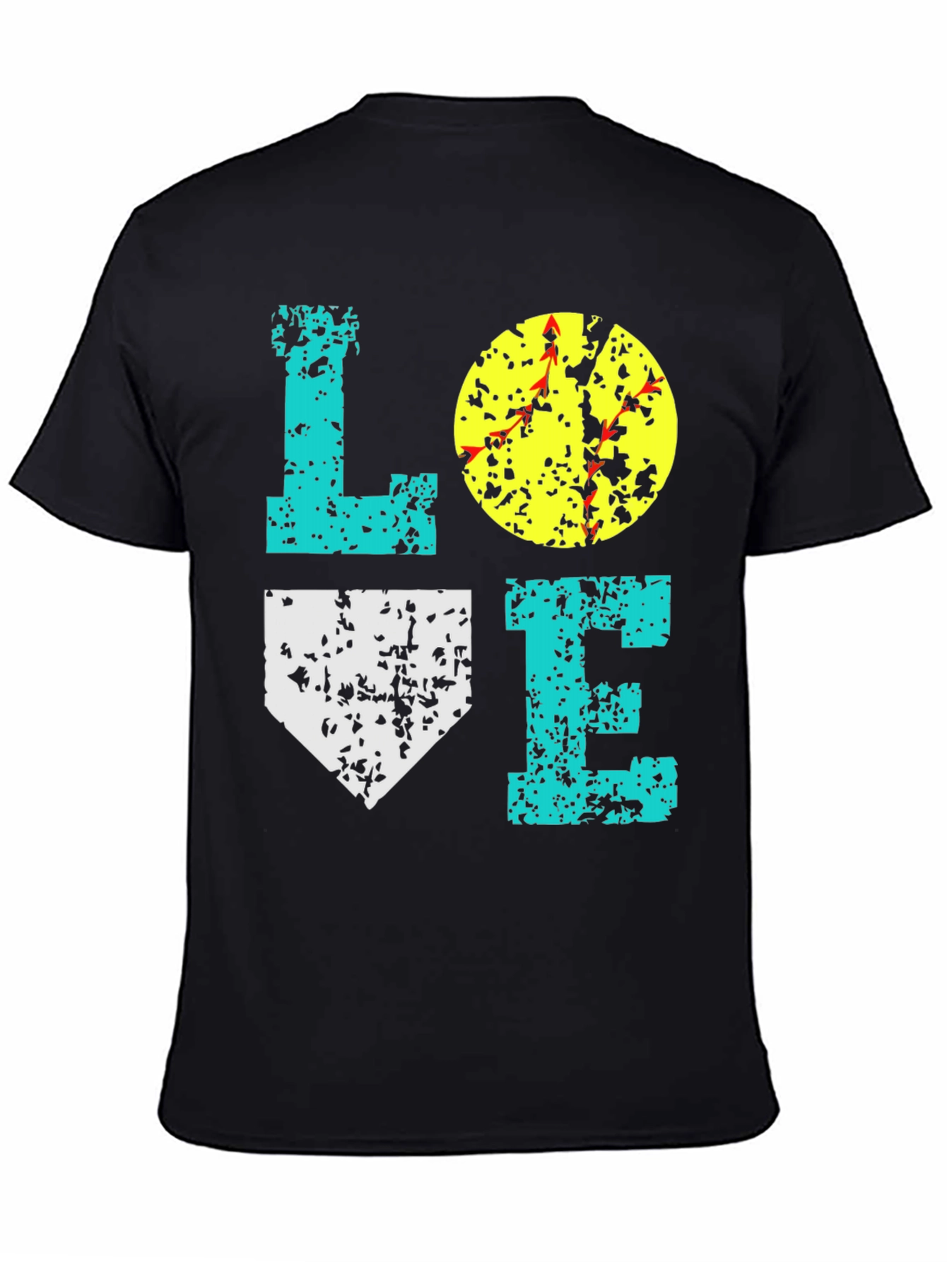 Love Softball Graphic Tee