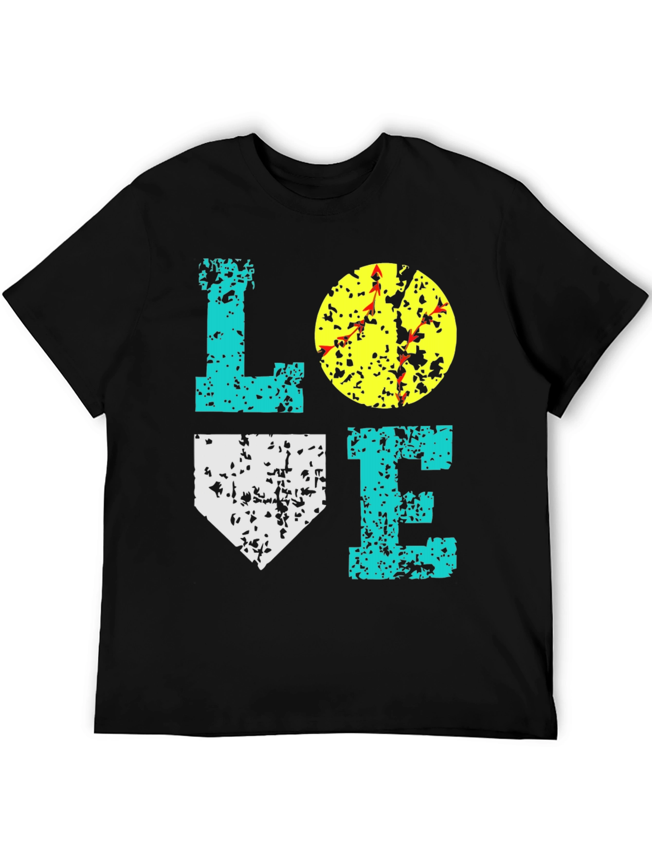 Love Softball Graphic Tee