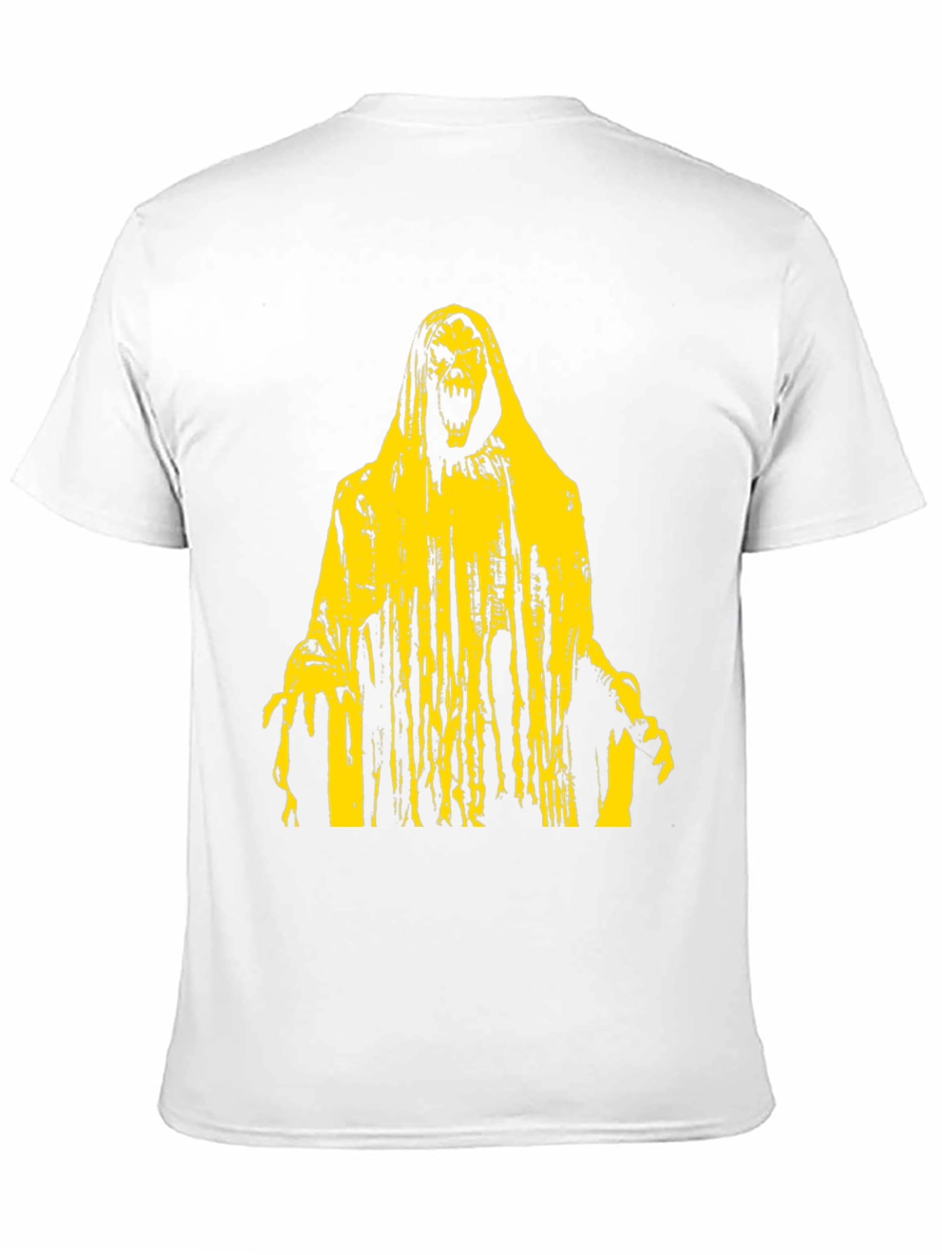 Grim Reaper Graphic Tee - Black Cotton T-Shirt