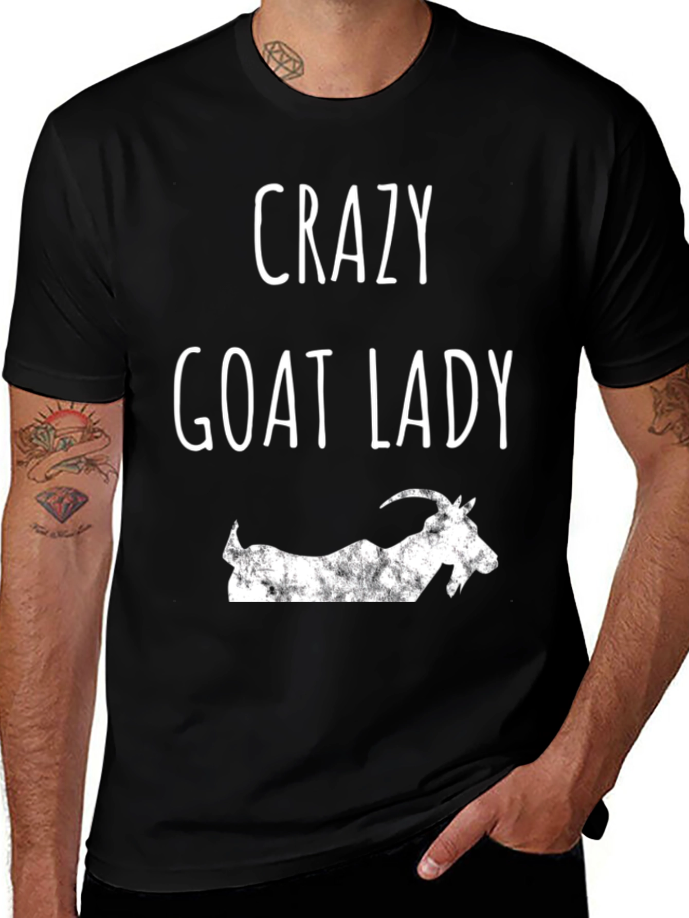 Crazy Goat Lady Graphic Tee