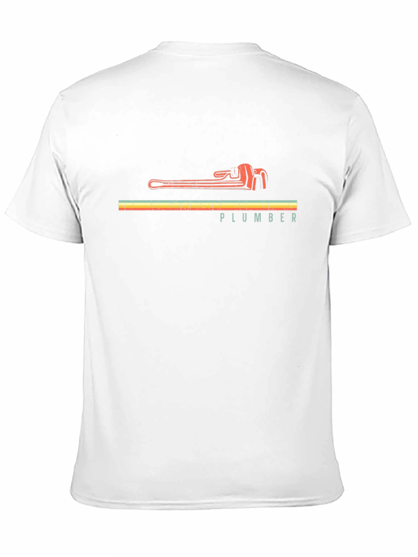 Retro Plumber T-Shirt - Cool Plumbing Tee
