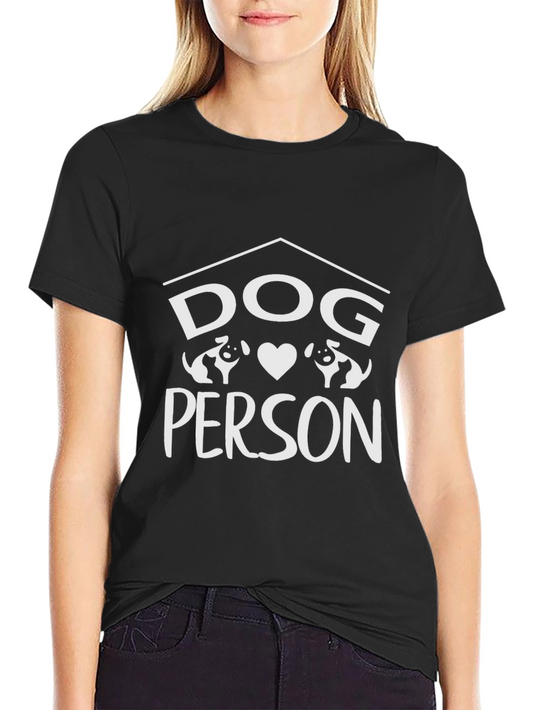 Dog Person Graphic Tee - Stylish & Comfortable