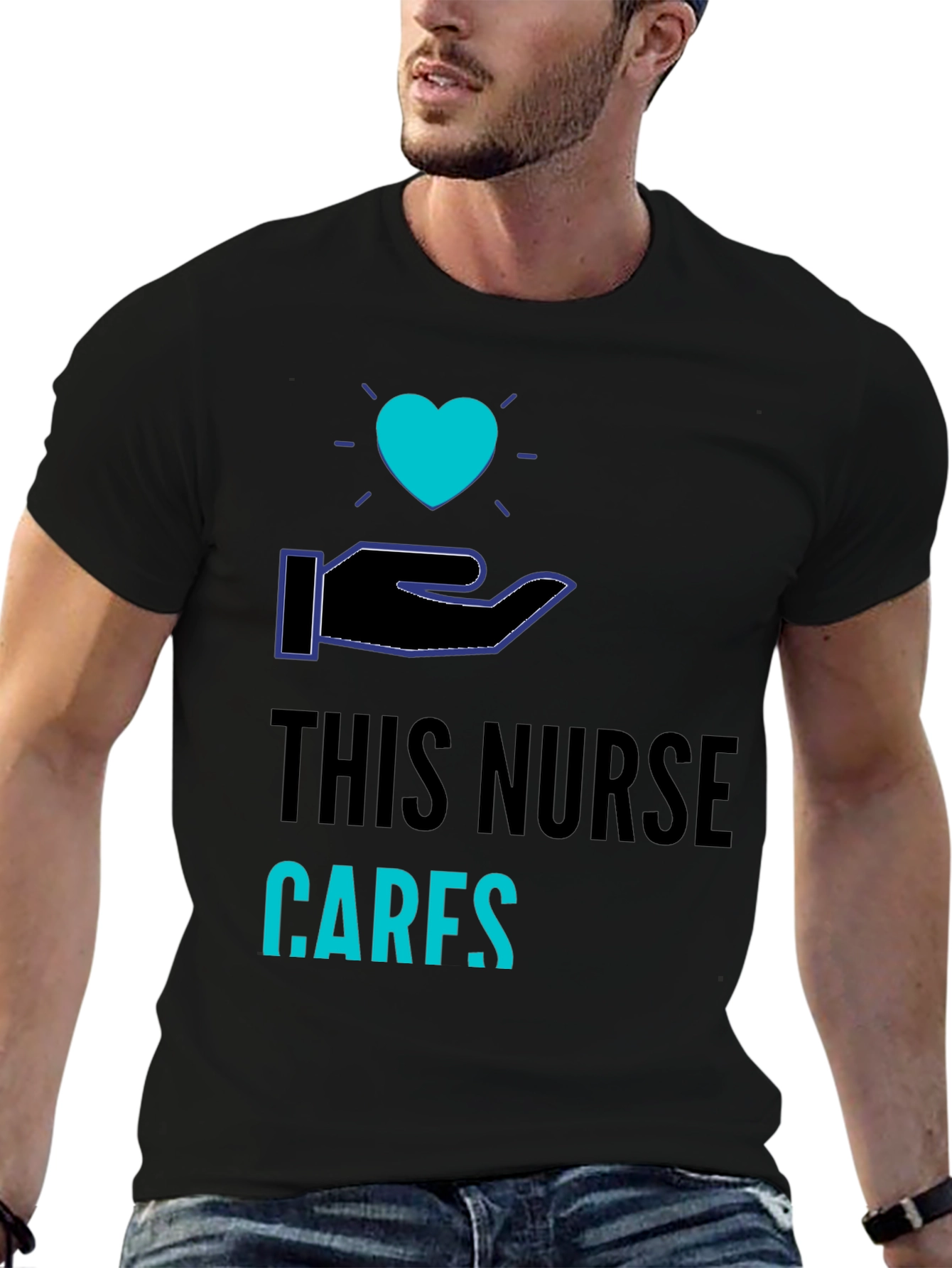 This Nurse Cares T-Shirt