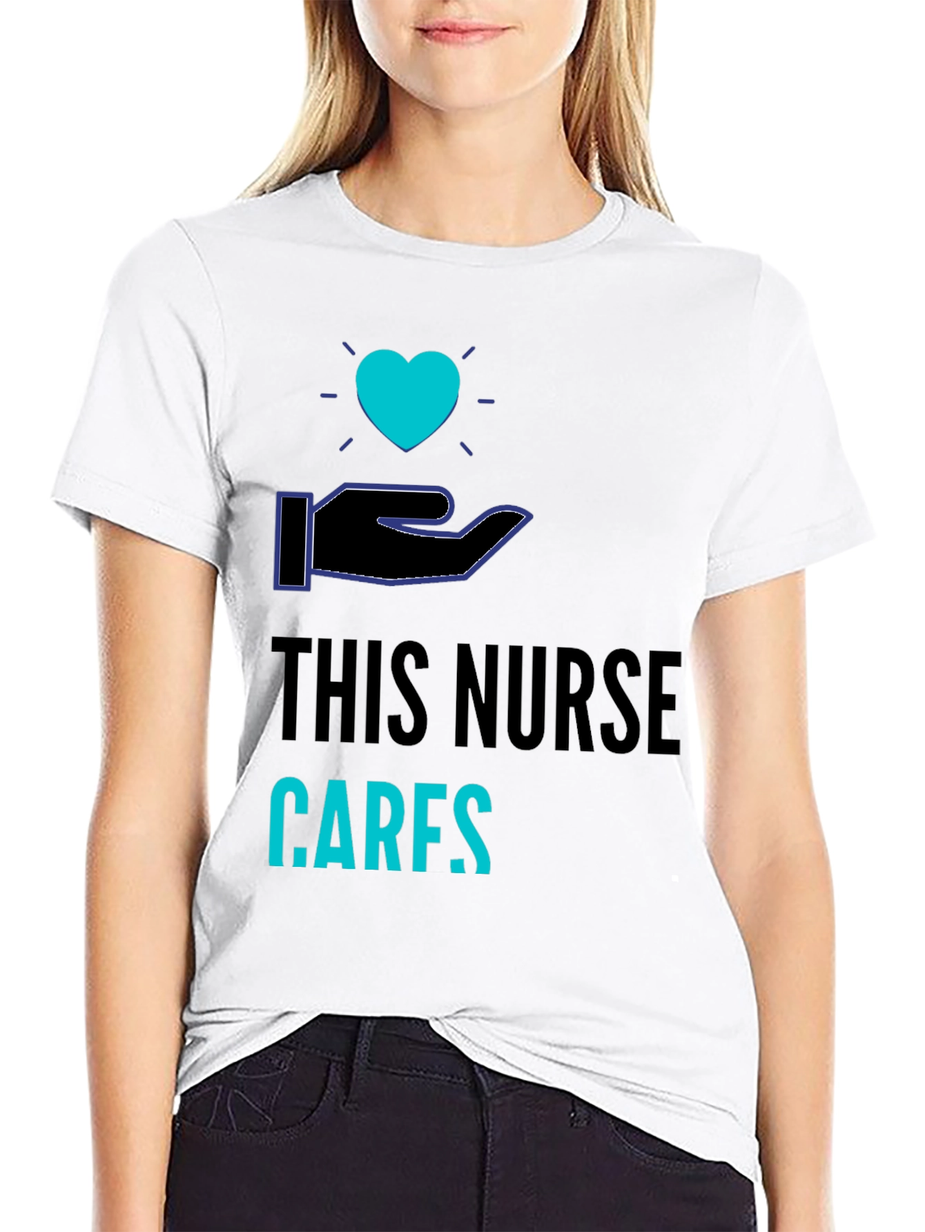 This Nurse Cares T-Shirt