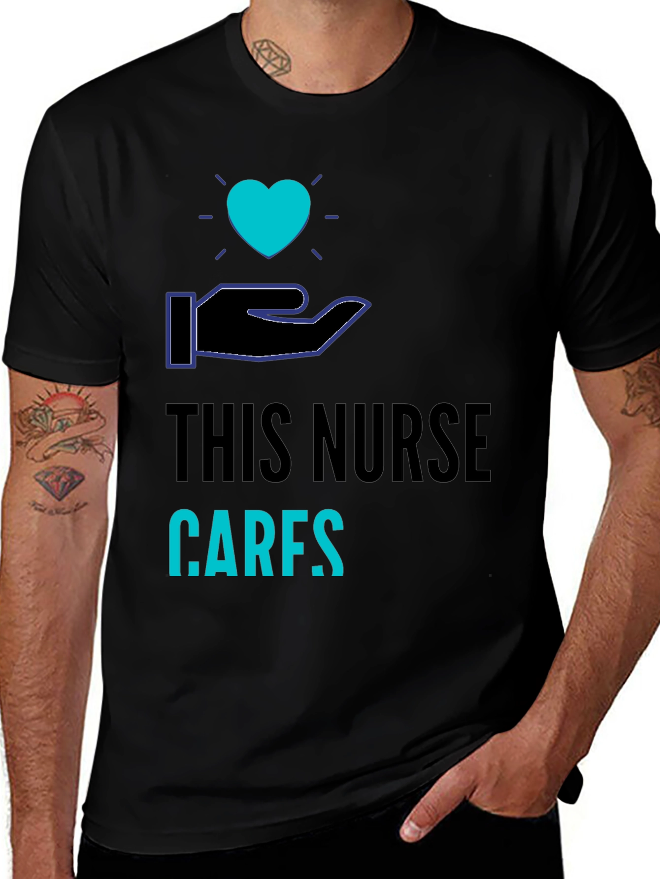This Nurse Cares T-Shirt