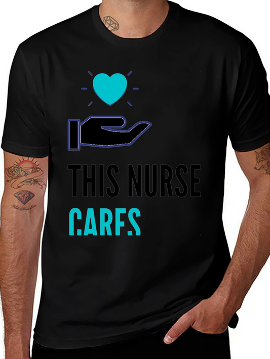 This Nurse Cares T-Shirt