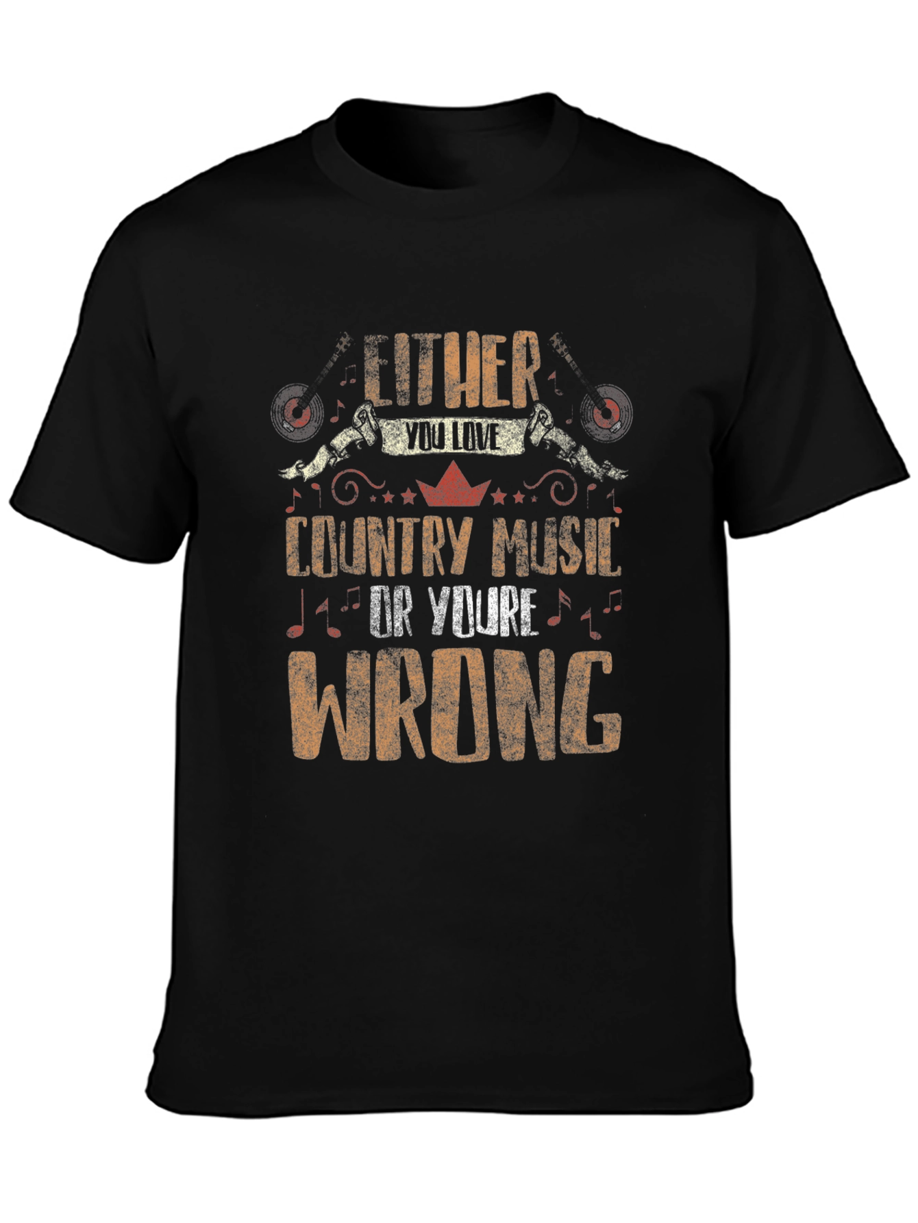 Country Music Lover Graphic T-Shirt