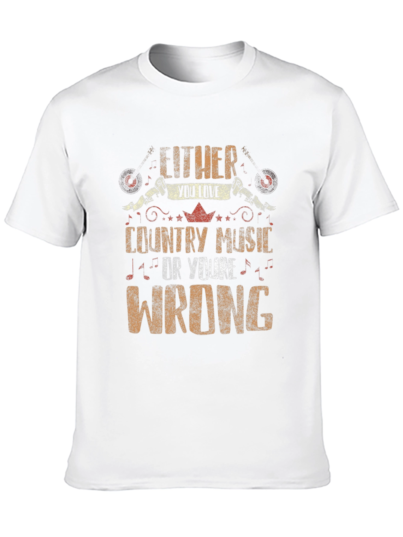 Country Music Lover Graphic T-Shirt