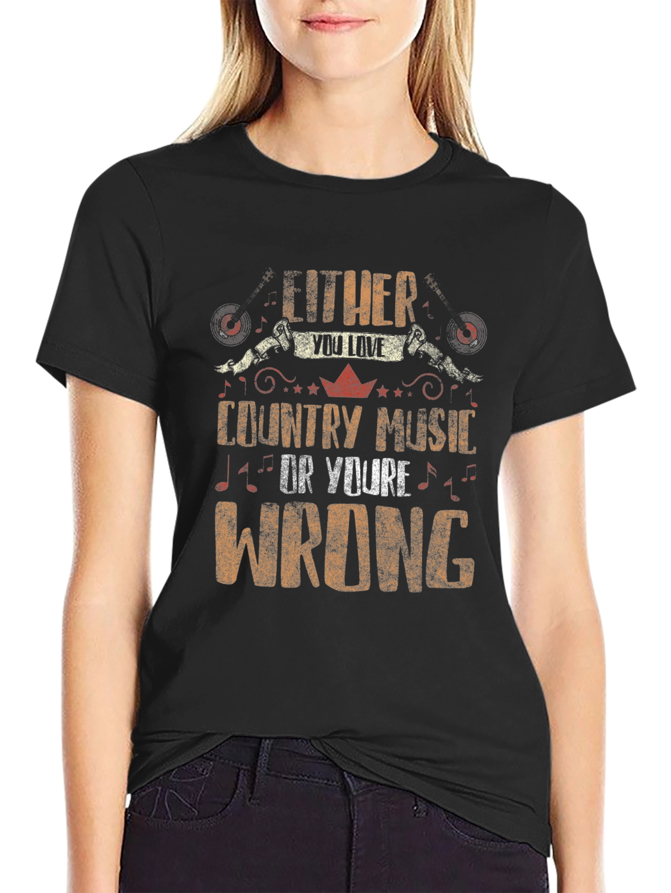 Country Music Lover Graphic T-Shirt