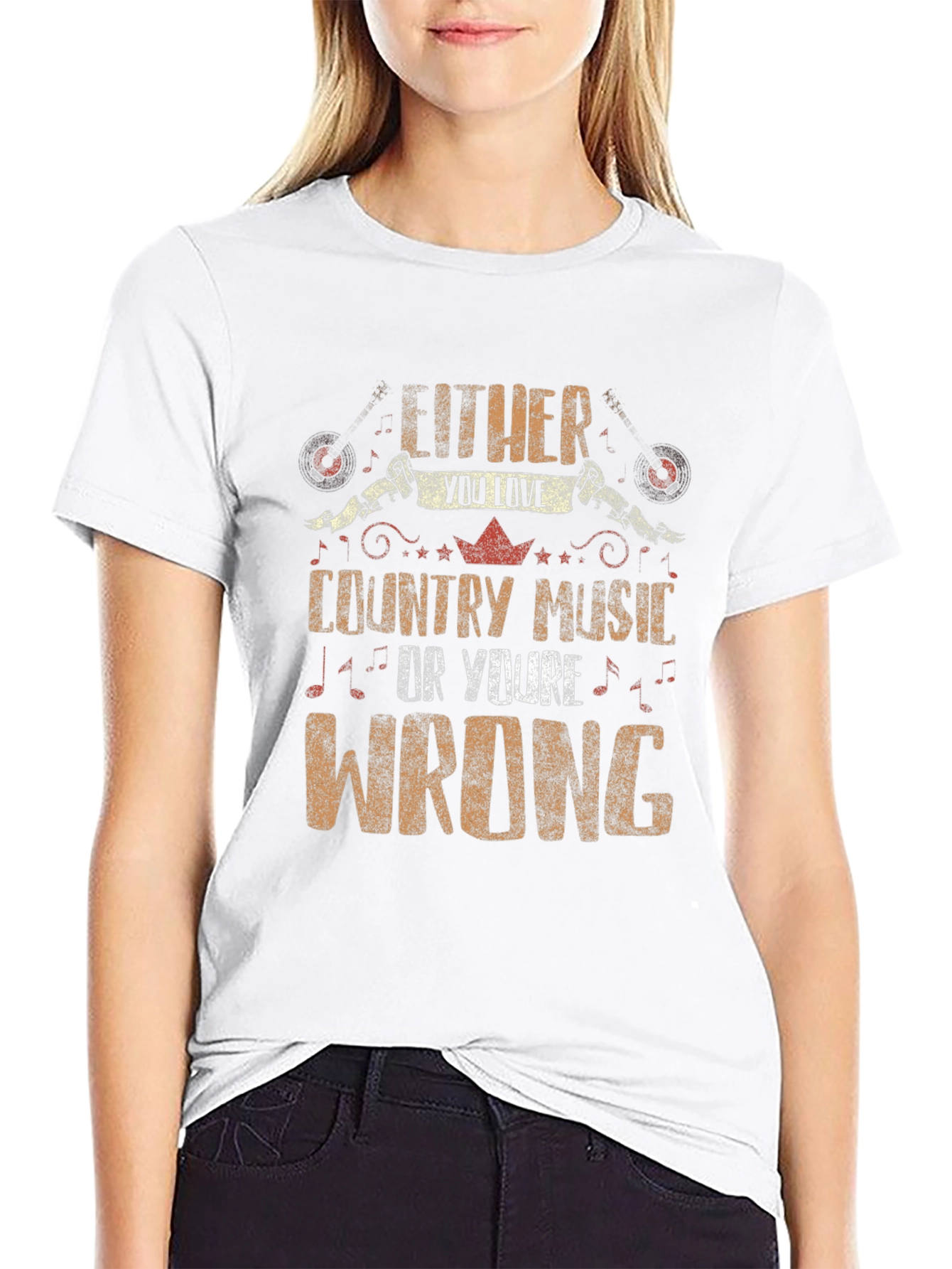 Country Music Lover Graphic T-Shirt