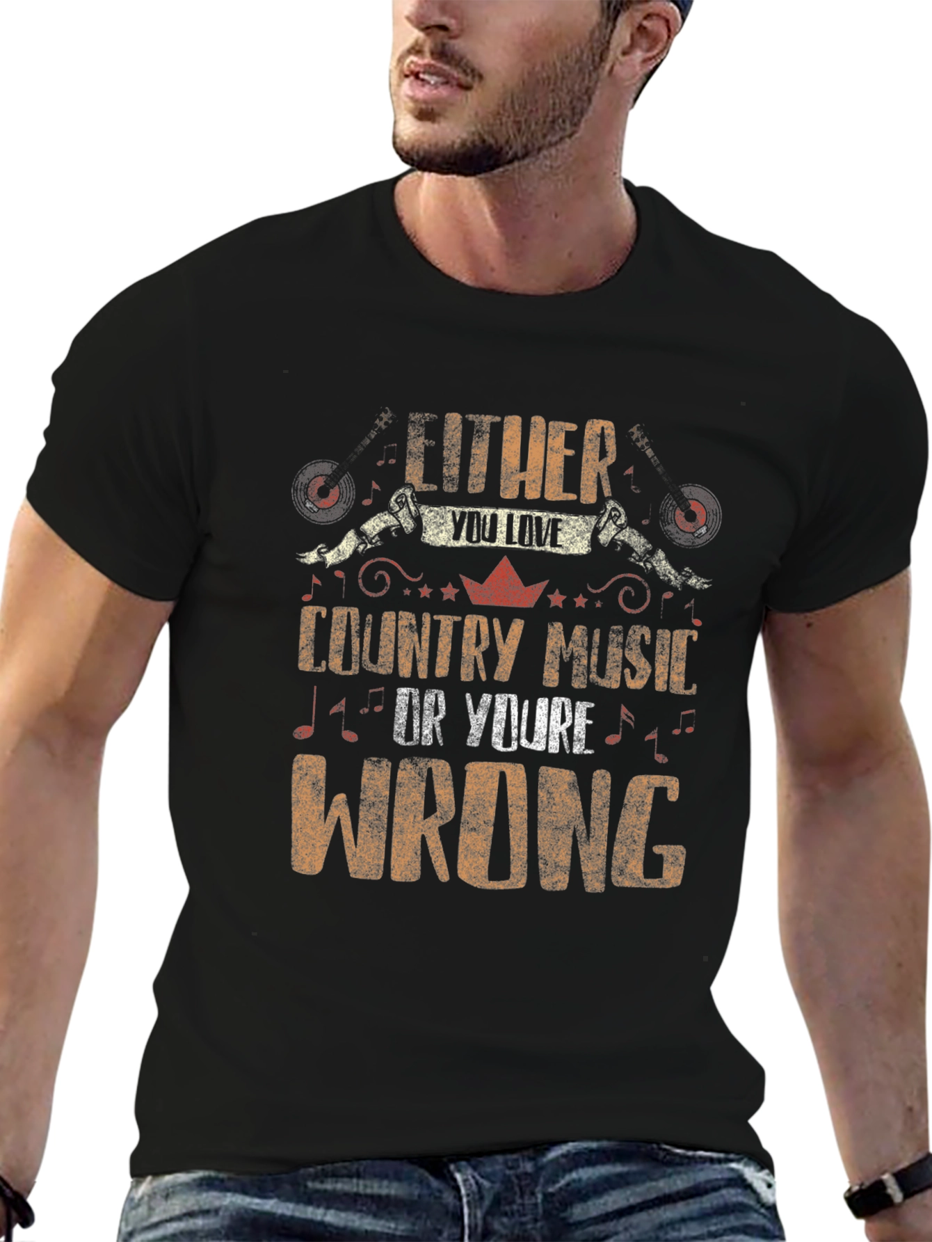 Country Music Lover Graphic T-Shirt