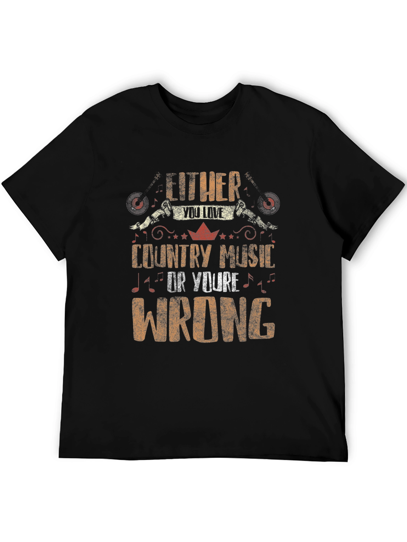 Country Music Lover Graphic T-Shirt