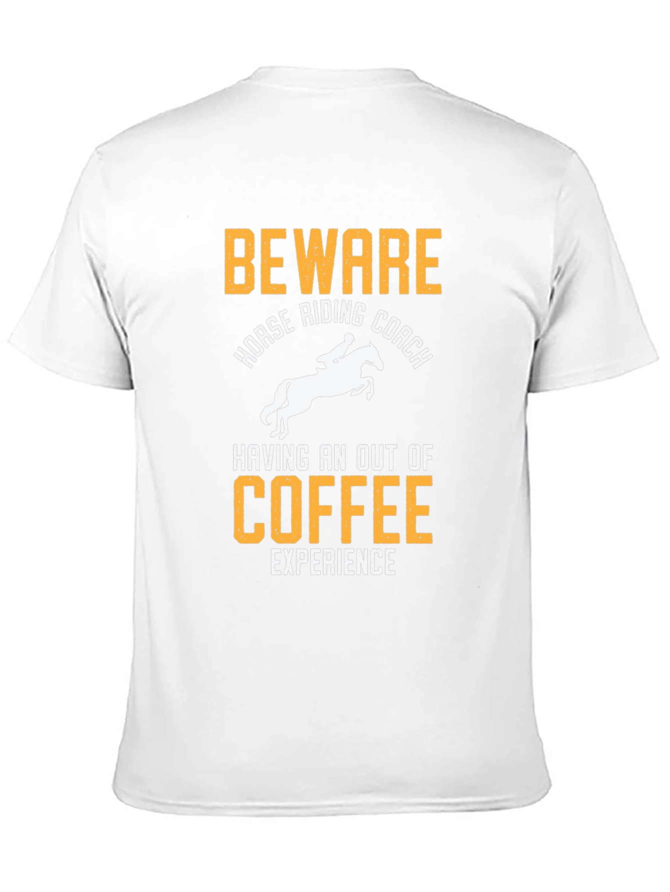 Beware Horse Riding Coach T-Shirt