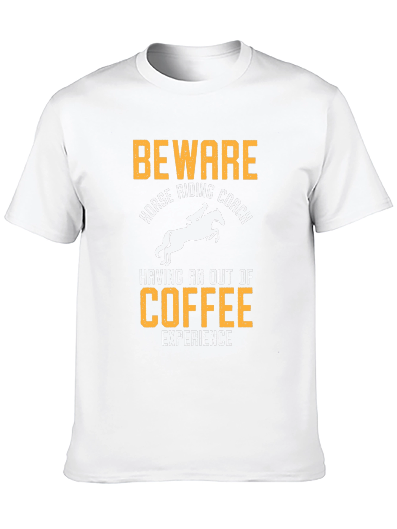 Beware Horse Riding Coach T-Shirt
