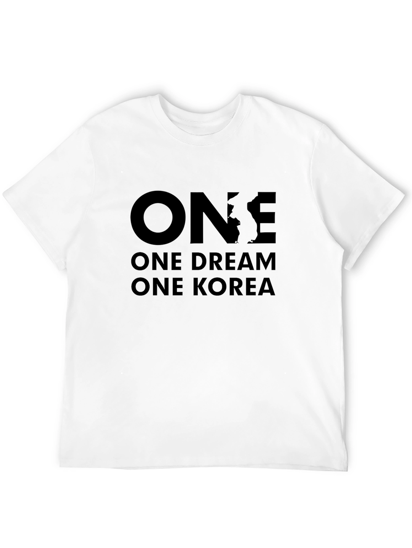 One Dream One Korea Black T-Shirt
