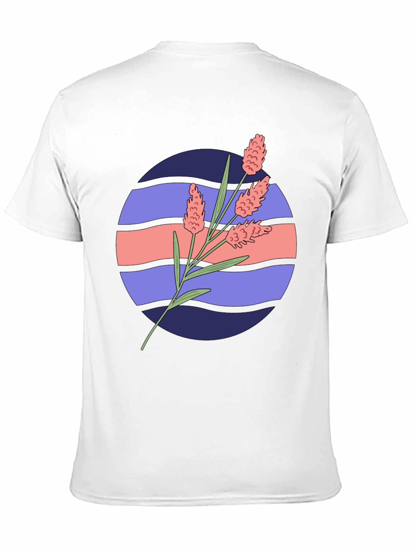 Floral Graphic Tee - Retro Style