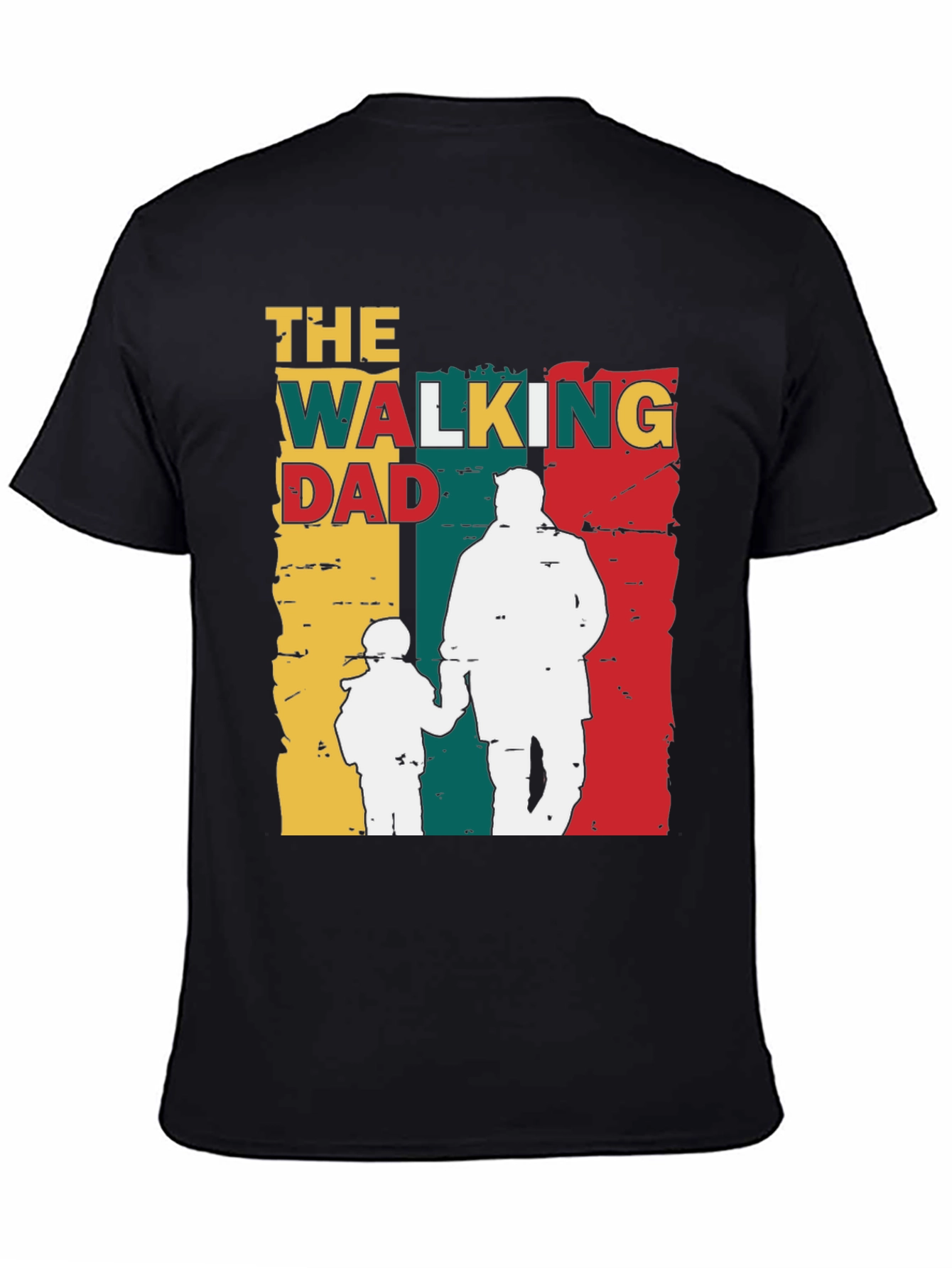 The Walking Dad Graphic T-Shirt Fathers Day Gift