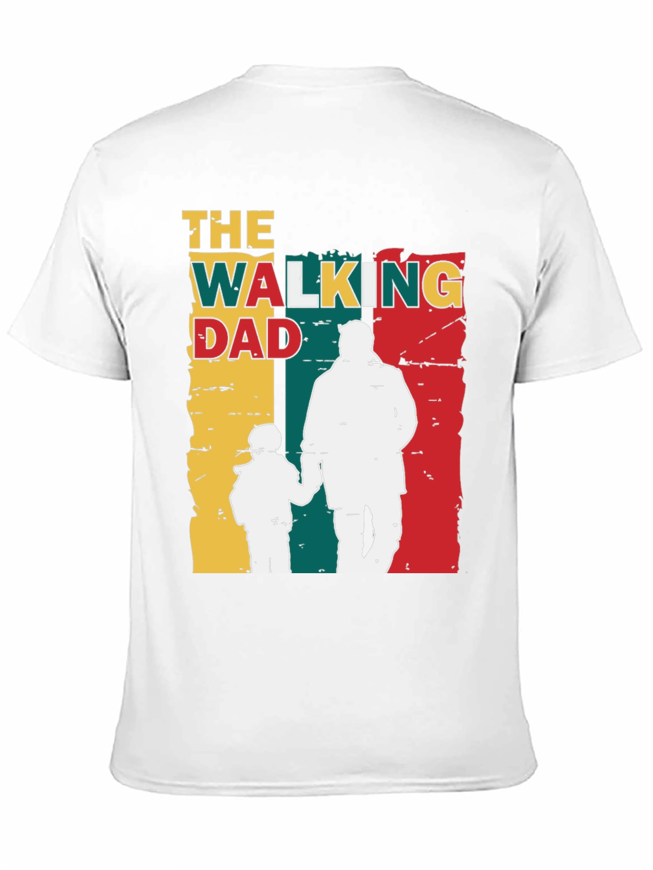 The Walking Dad Graphic T-Shirt Fathers Day Gift