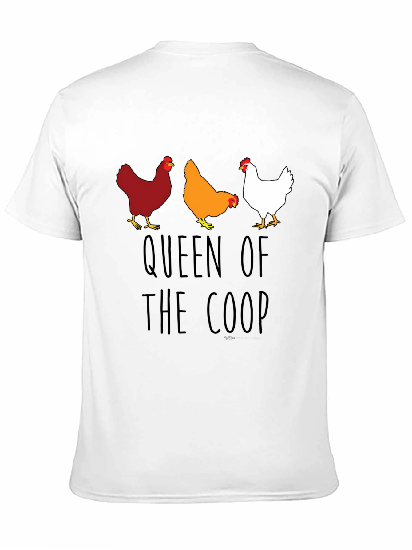 Queen of the Coop Chicken T-Shirt