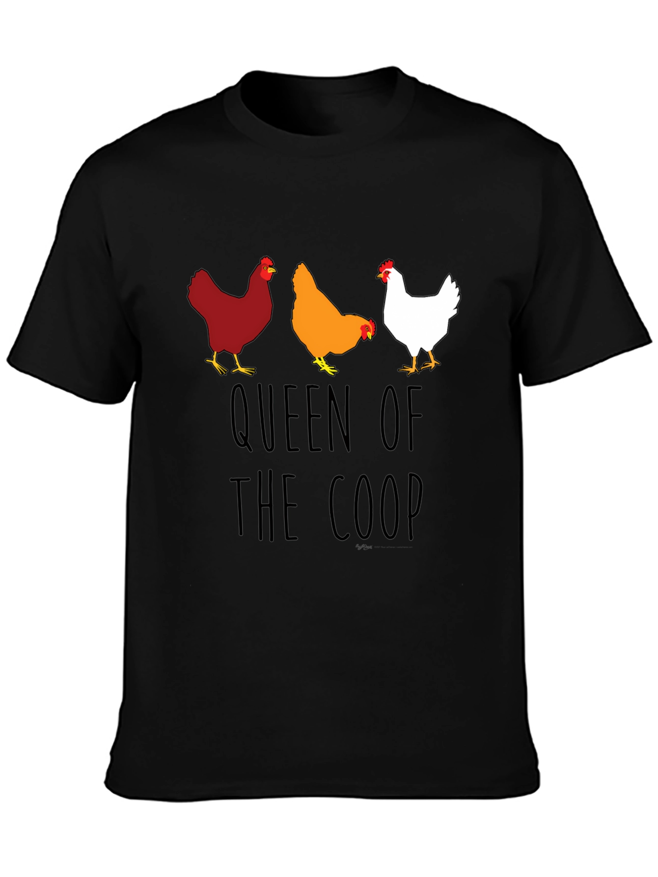 Queen of the Coop Chicken T-Shirt