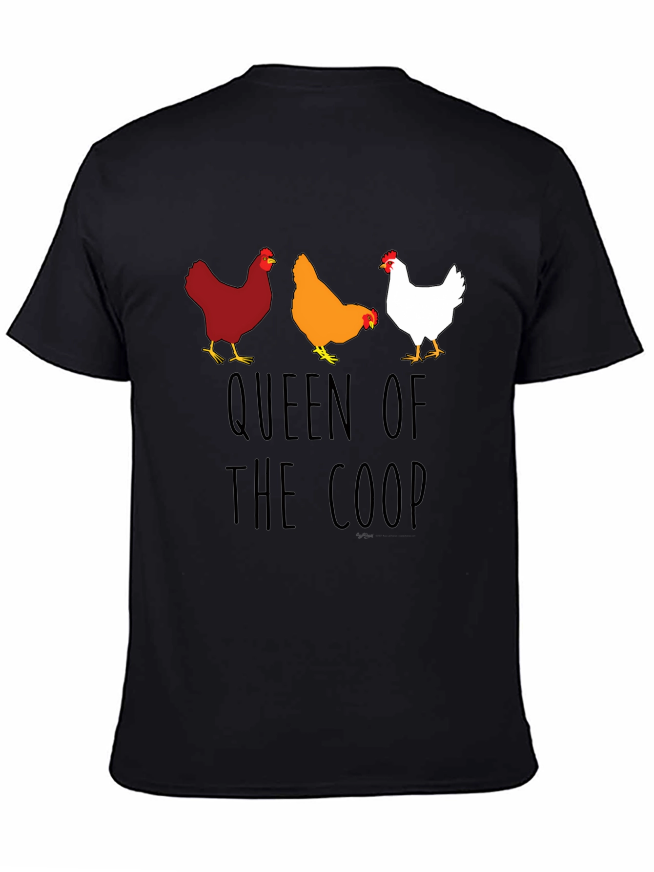 Queen of the Coop Chicken T-Shirt