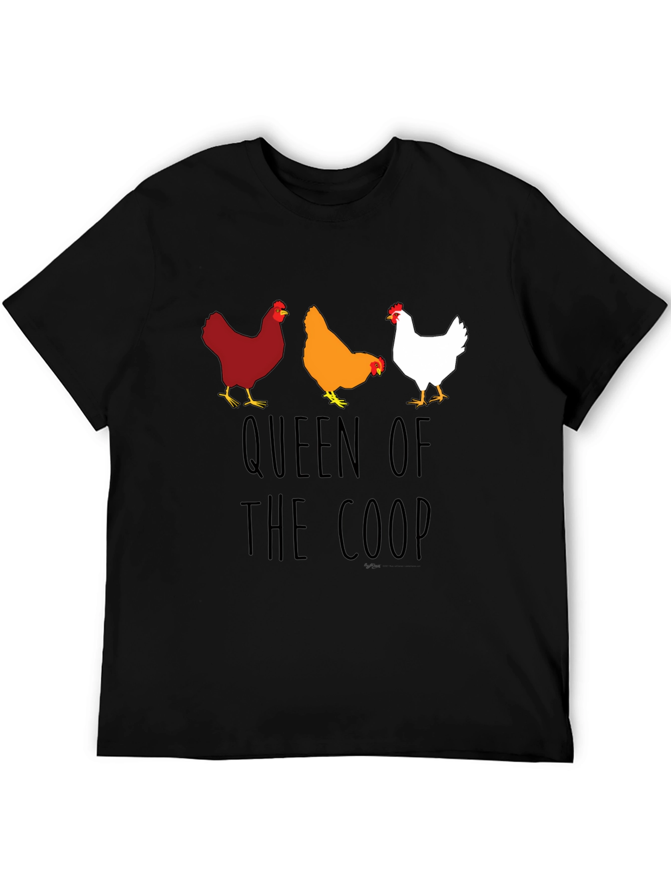 Queen of the Coop Chicken T-Shirt