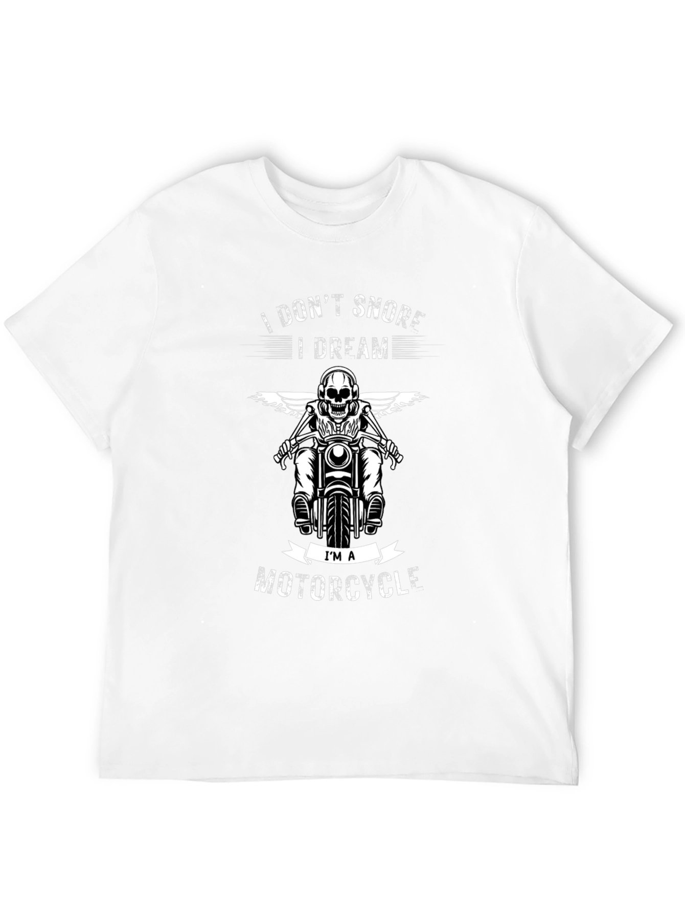 I Dont Snore Motorcycle T-Shirt
