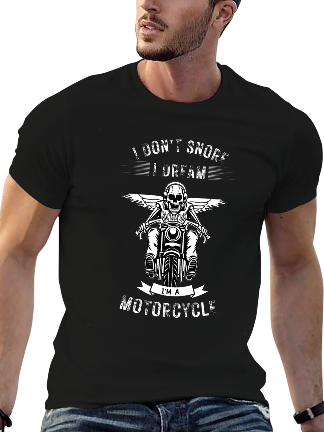 I Dont Snore Motorcycle T-Shirt