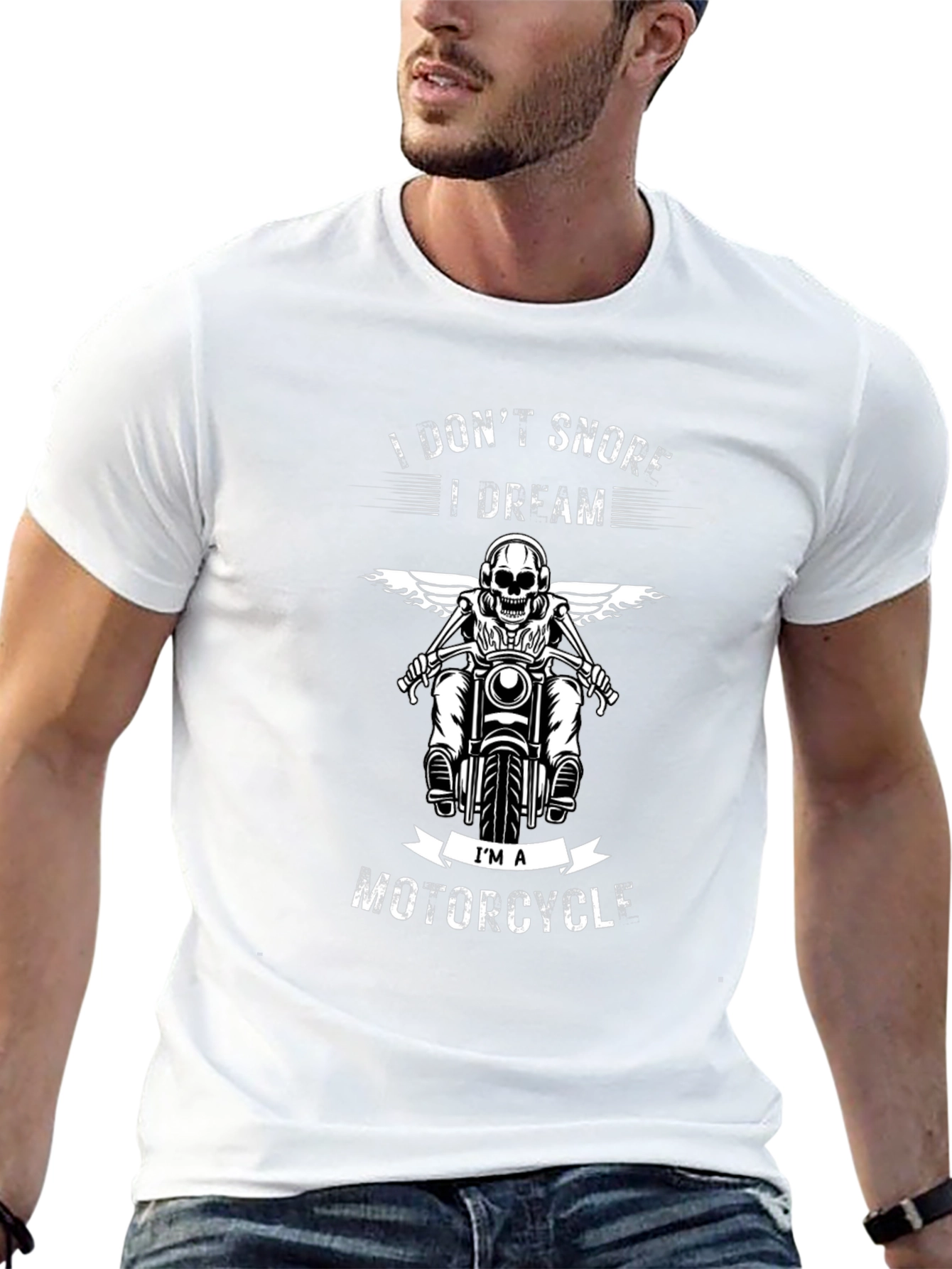 I Dont Snore Motorcycle T-Shirt