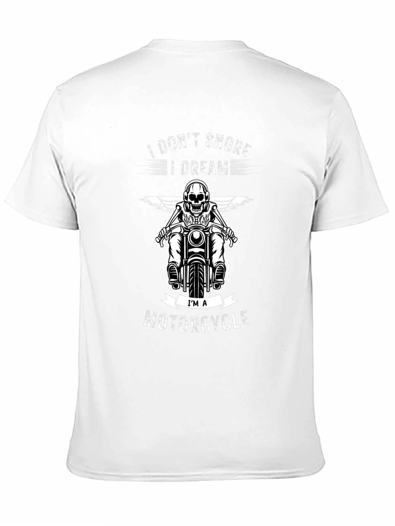 I Dont Snore Motorcycle T-Shirt