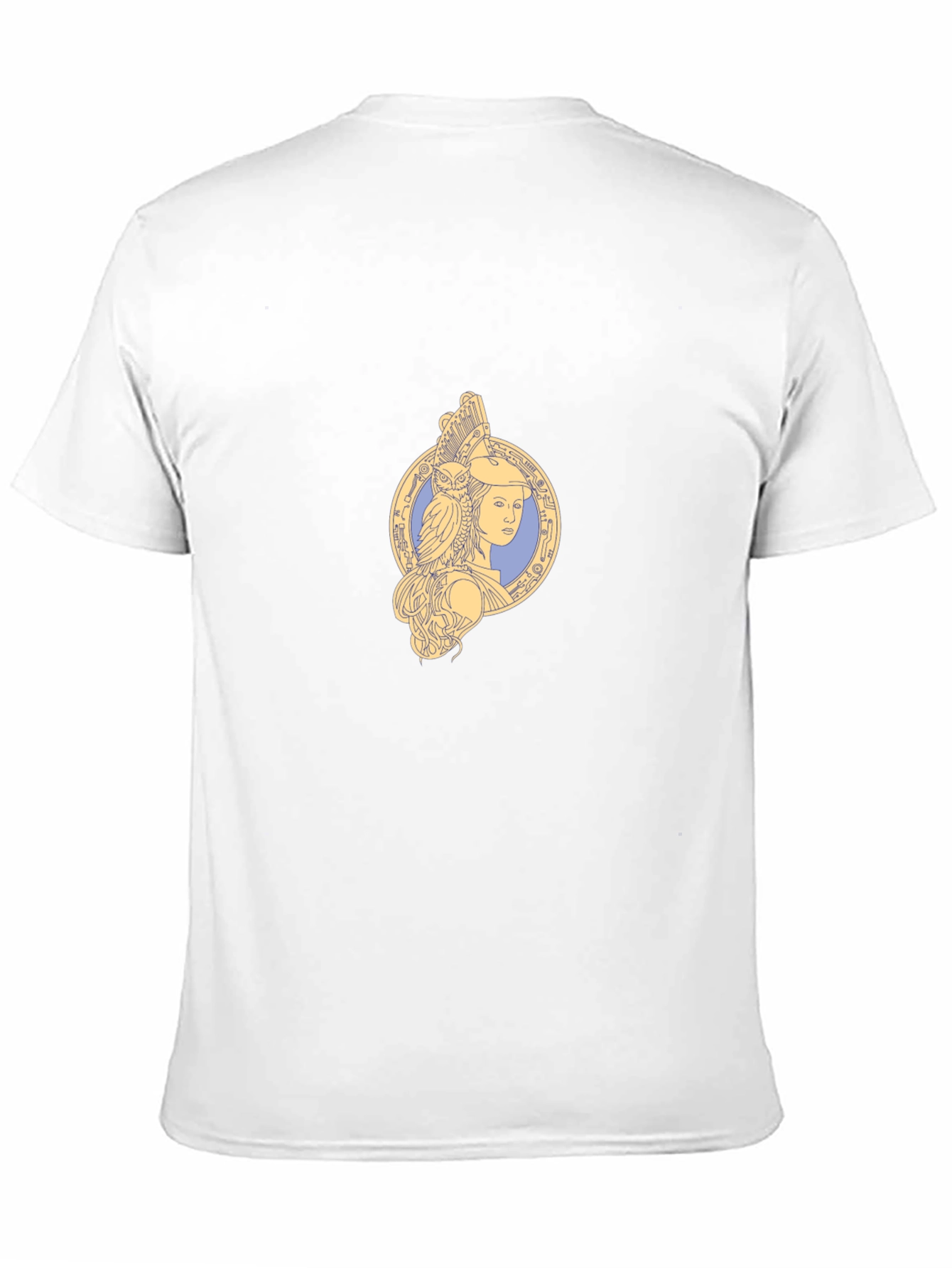Athena Owl T-Shirt - Greek Goddess Tee