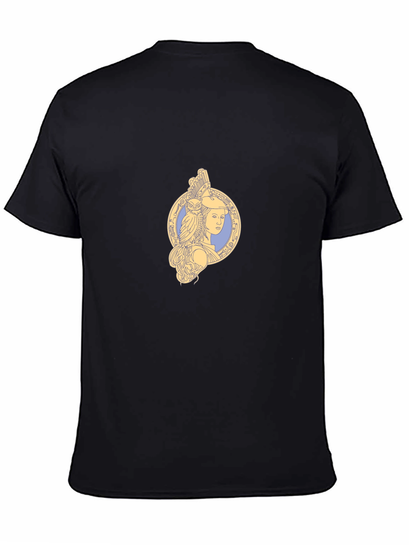 Athena Owl T-Shirt - Greek Goddess Tee