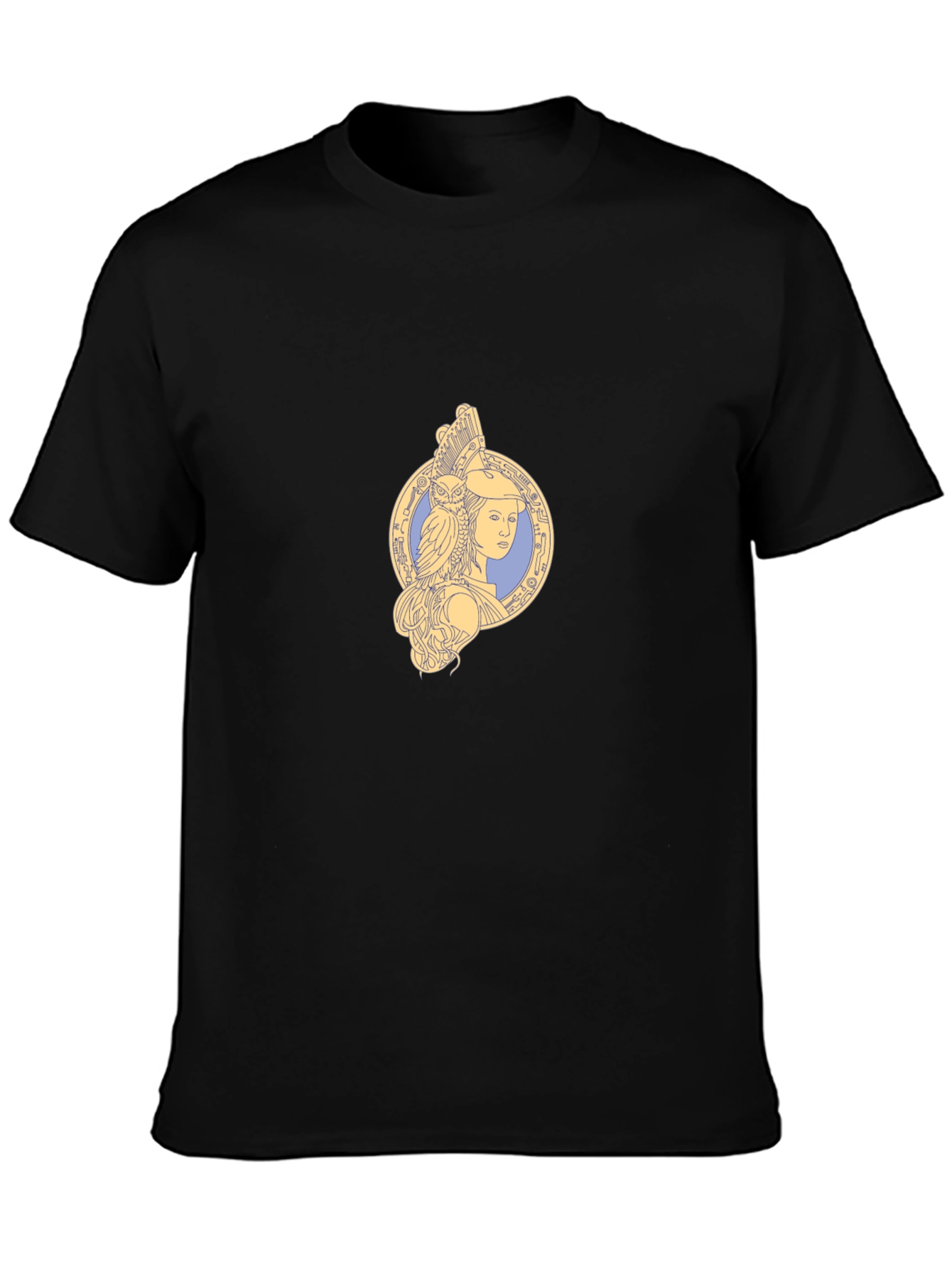 Athena Owl T-Shirt - Greek Goddess Tee
