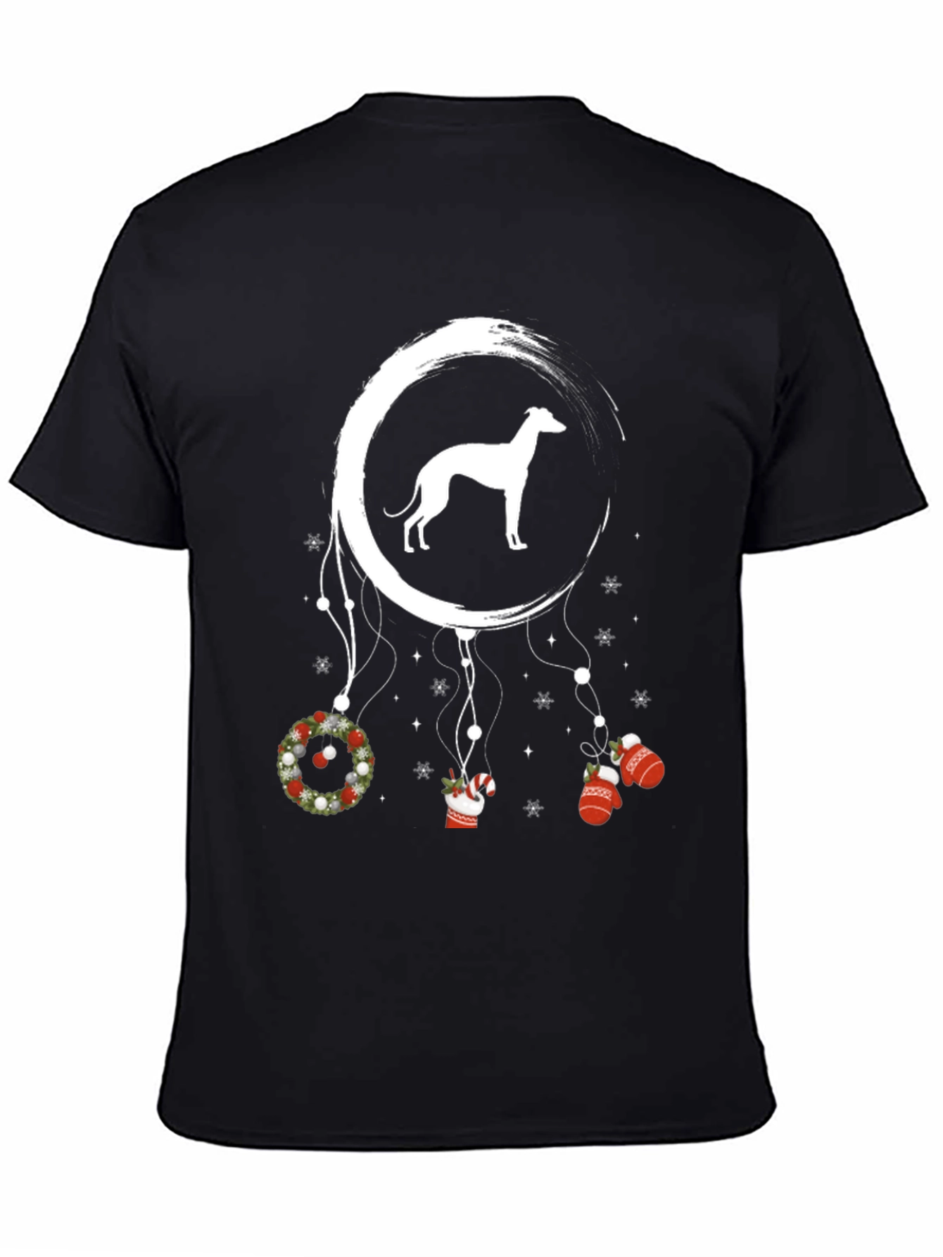 Greyhound Christmas Dreamcatcher T-Shirt