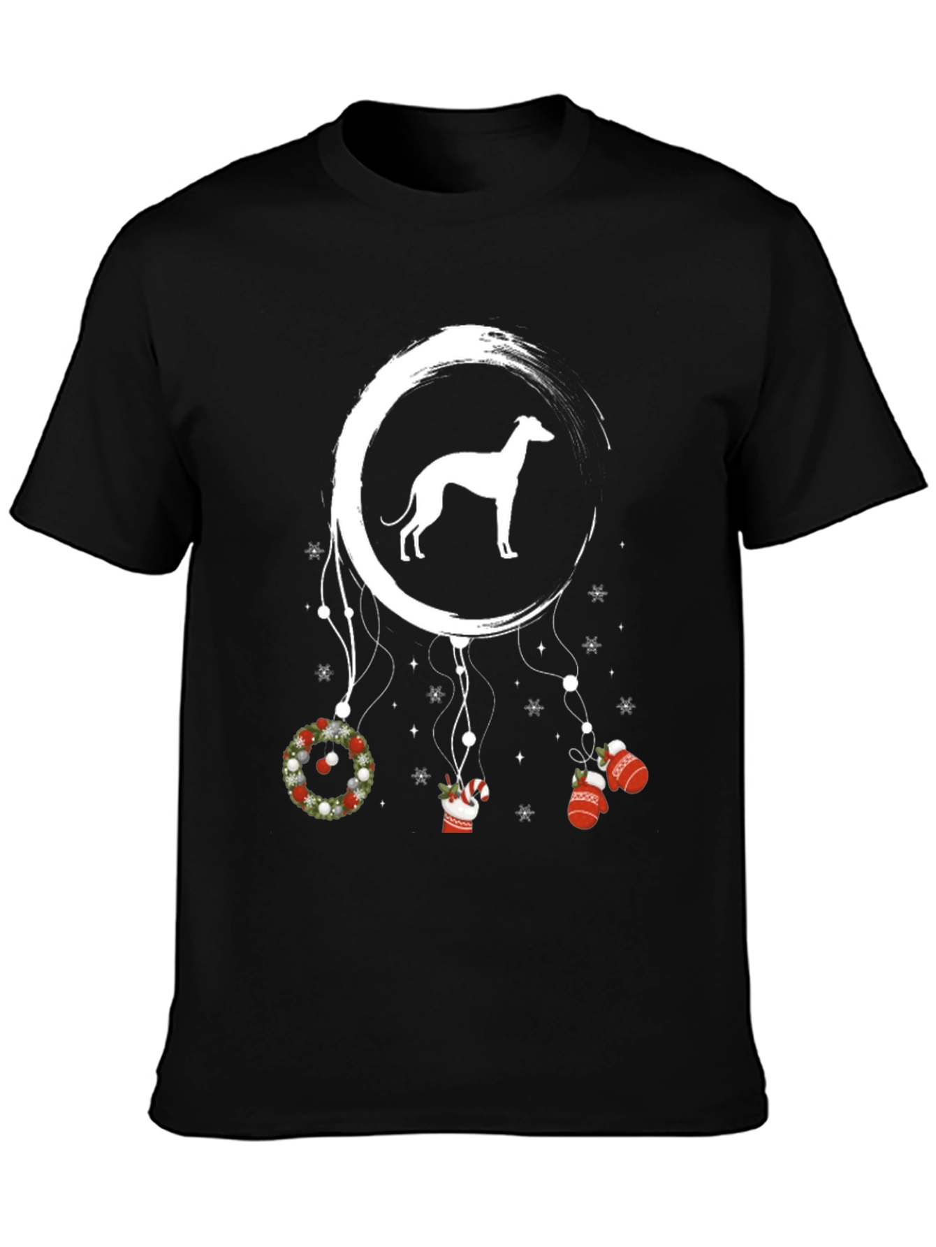 Greyhound Christmas Dreamcatcher T-Shirt